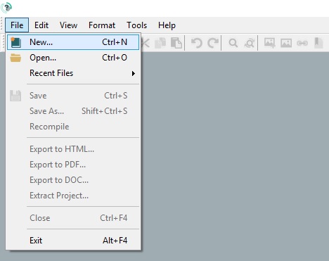 How to create CHM file